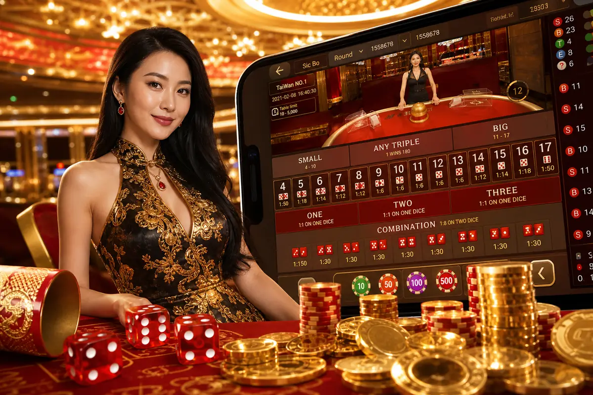 cari2u Casino meja baccarat dealer langsung