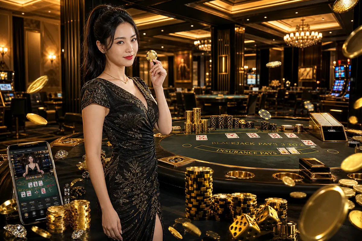cari2u live casino baccarat dealer langsung